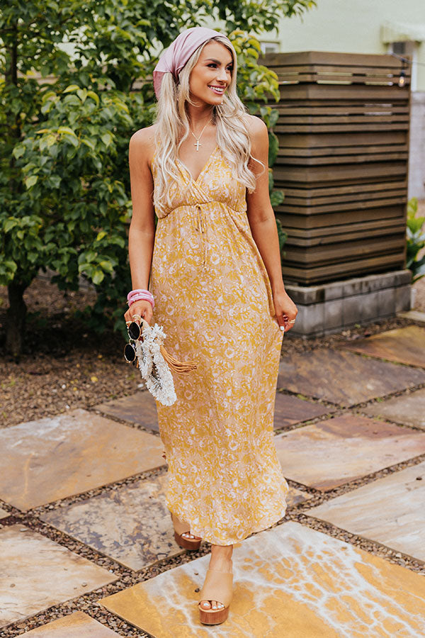 Tikis Please Midi In Mustard