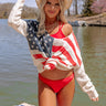 Across The USA Knit Sweater Image - 1