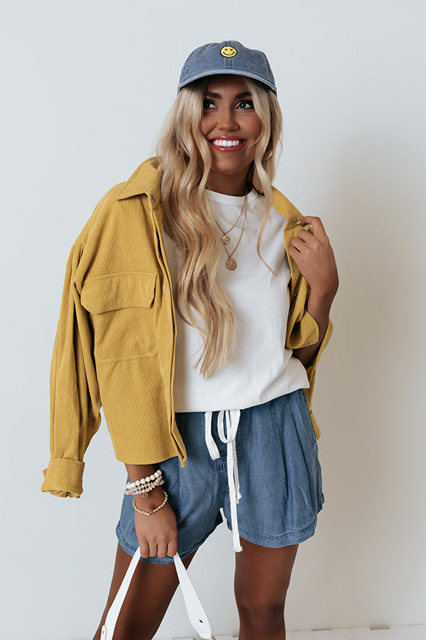 Renew My Love Shift Tee In White