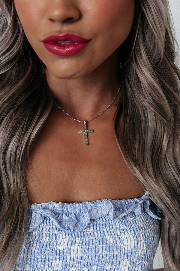 Weekend Visit Necklace In Silver