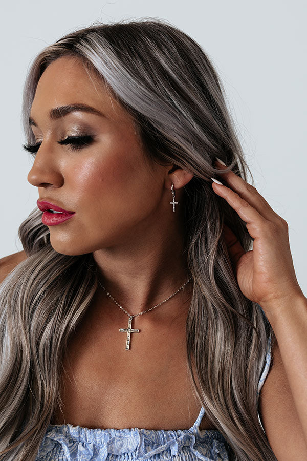 Feeling My Best Earrings In Silver