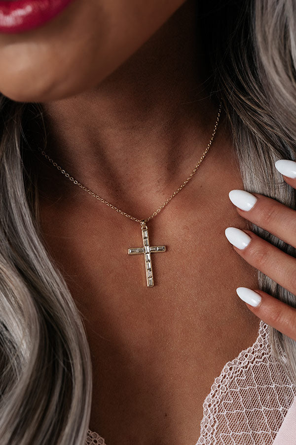 Weekend Visit Necklace In Gold