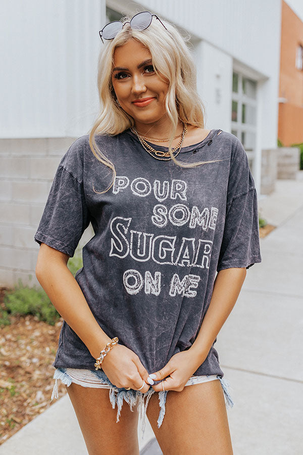 Def Leppard Sugar Heather Adult T-Shirt Clearance