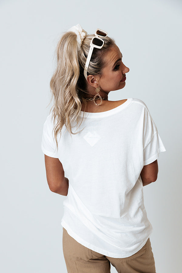 One Of A Kind Vintage-Print Graphic Tee Image - 1