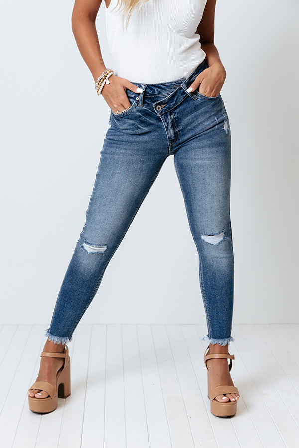 KanCan The Doss High Waist Ankle Skinny