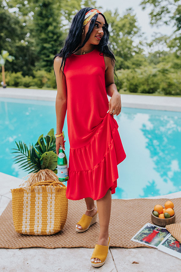 Summer Masquerade Shift Dress In Red Impressions Online Boutique Summer Masquerade Shift Dress In Red Impressions Online Boutique