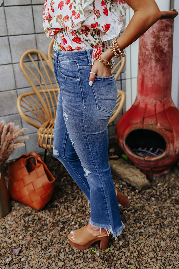 The Walton High Waist Distressed Jean