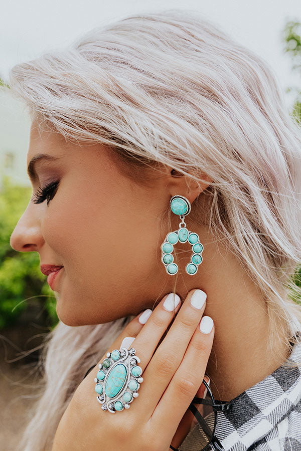 Simply Gorgeous Turquoise Earrings