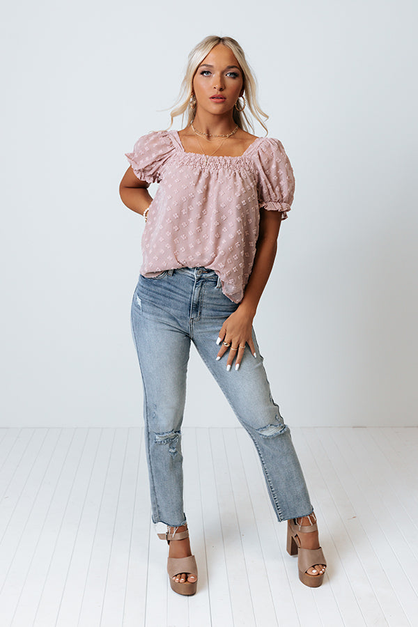 Your Way With Words Top In Blush