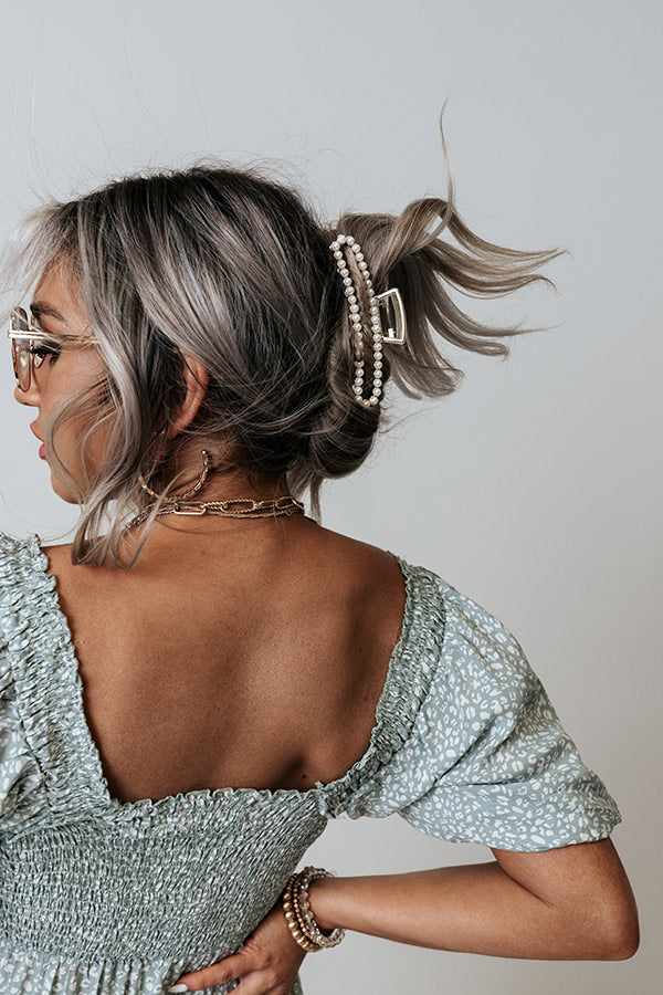 Soap Opera Hair Claw Clip Set