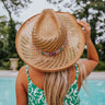 Floral Euphoria Straw Fedora Image - 1