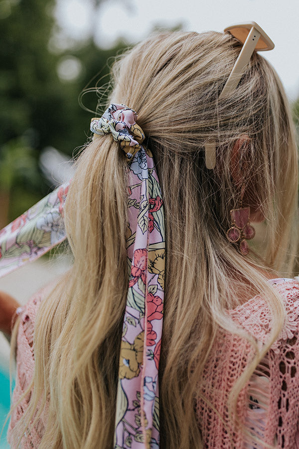 Wilder Scarf Hair Tie in Vintage Bloom Image - 1