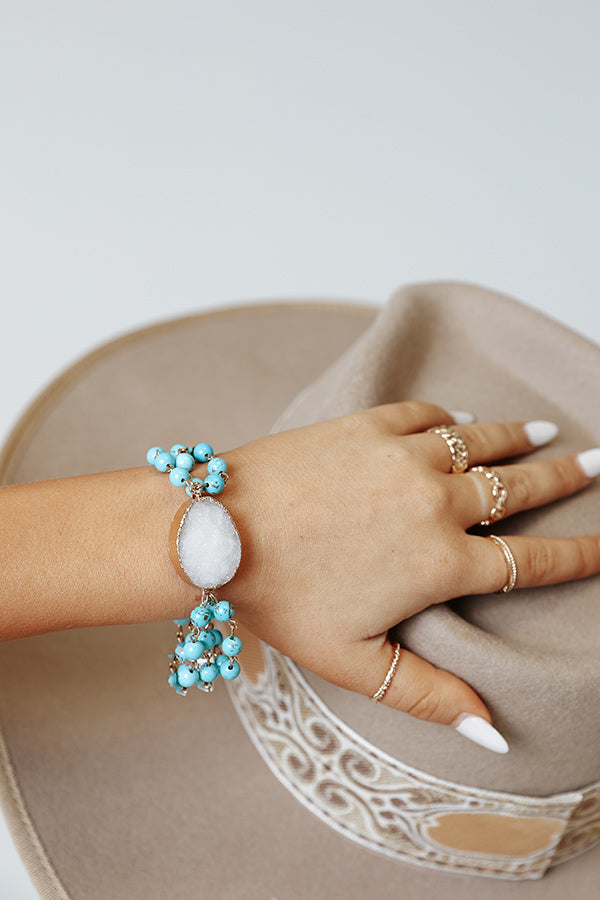 Easily Empowered Semi Precious Bracelet