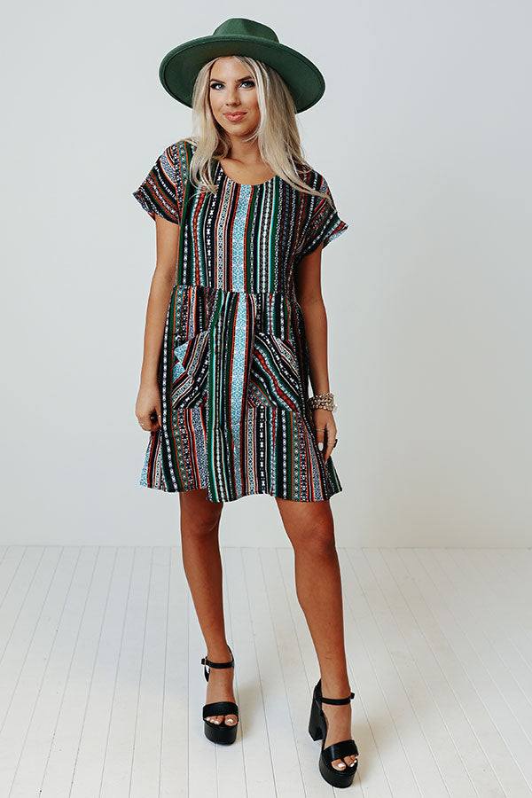 All Smiles In Soho Shift Dress