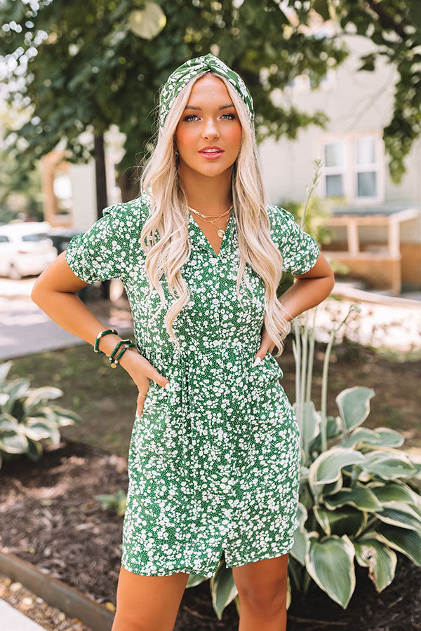 Floral Fidelity Shift Dress