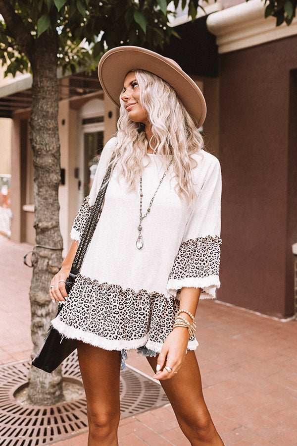 Unwritten Story Shift Top In Birch