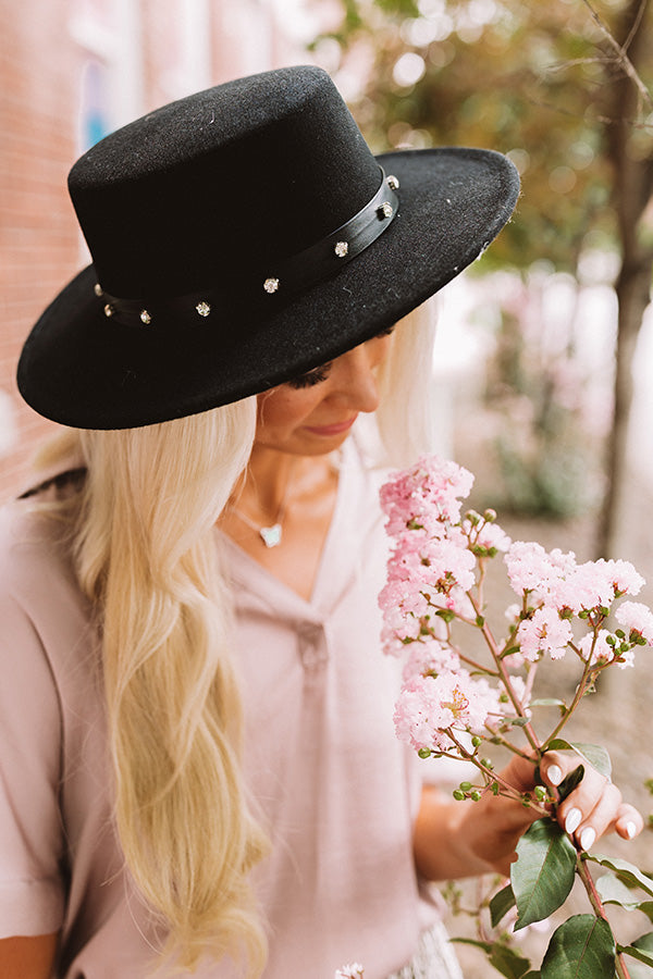 Brooklyn Concert Hat In Black