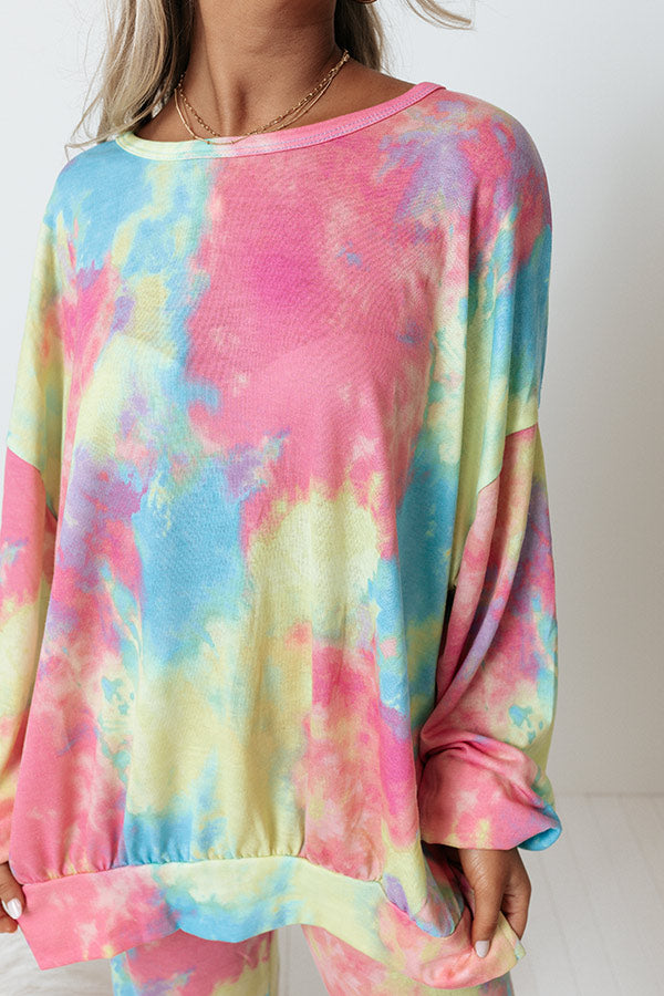 Break The Rules Tie Dye Shift Top