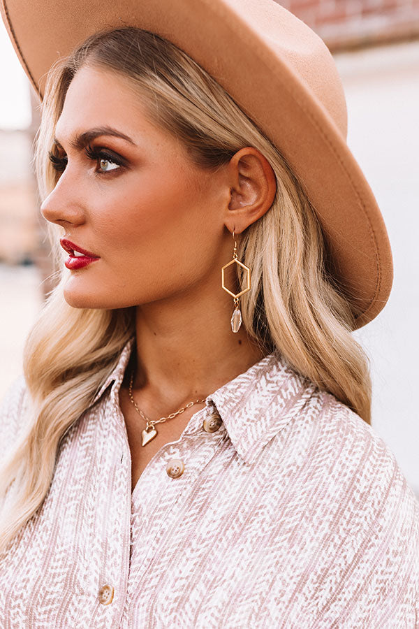 Mimosa Afternoon Earrings