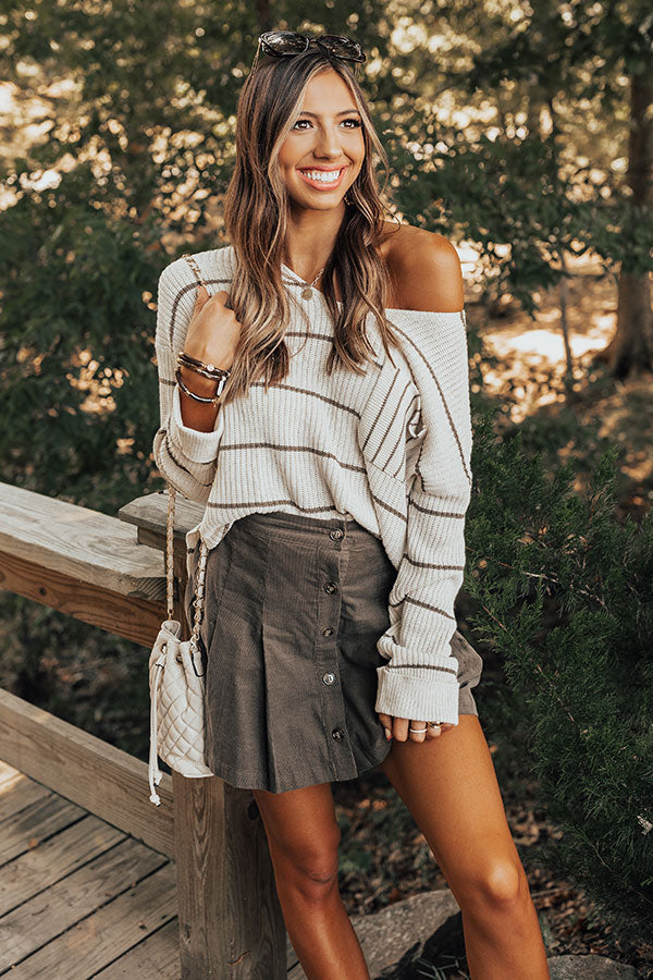Corn Maze Stripe Sweater