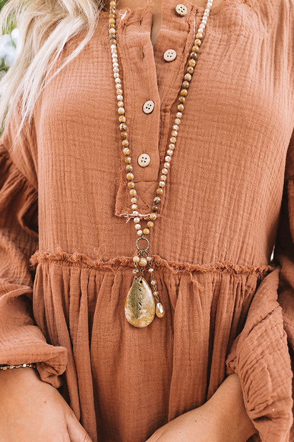Trade Off Semi Precious Necklace