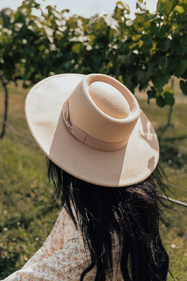 Remember Me Fondly Fedora In Beige