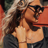 Kendra Scott Abbie Hoop Earrings in Vintage Gold Image - 1