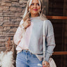 Upstate Snowfall Colorblock Sweater Image - 1