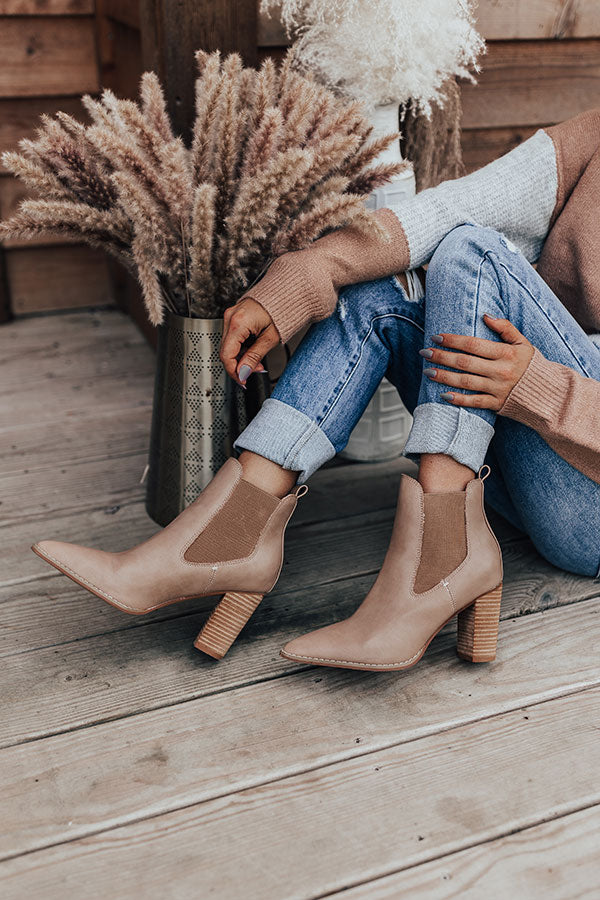 The Navarre Faux Leather Boot