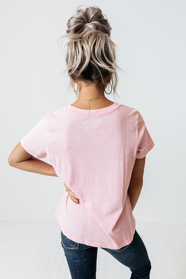 Super Mama Vintage-Wash Graphic Tee Image - 4