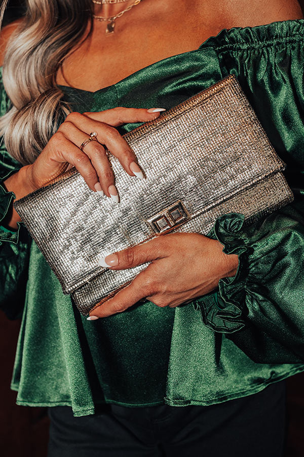 No Troubles, All Bubbles Clutch