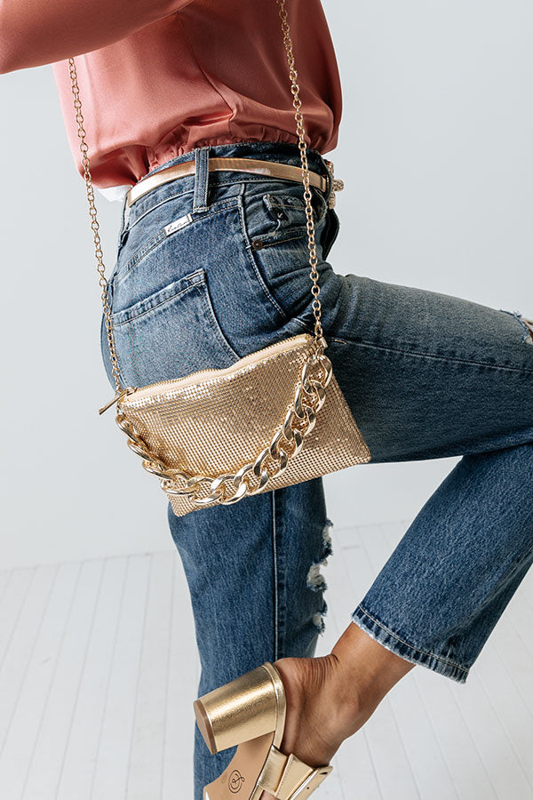 Private Jet Journey Clutch