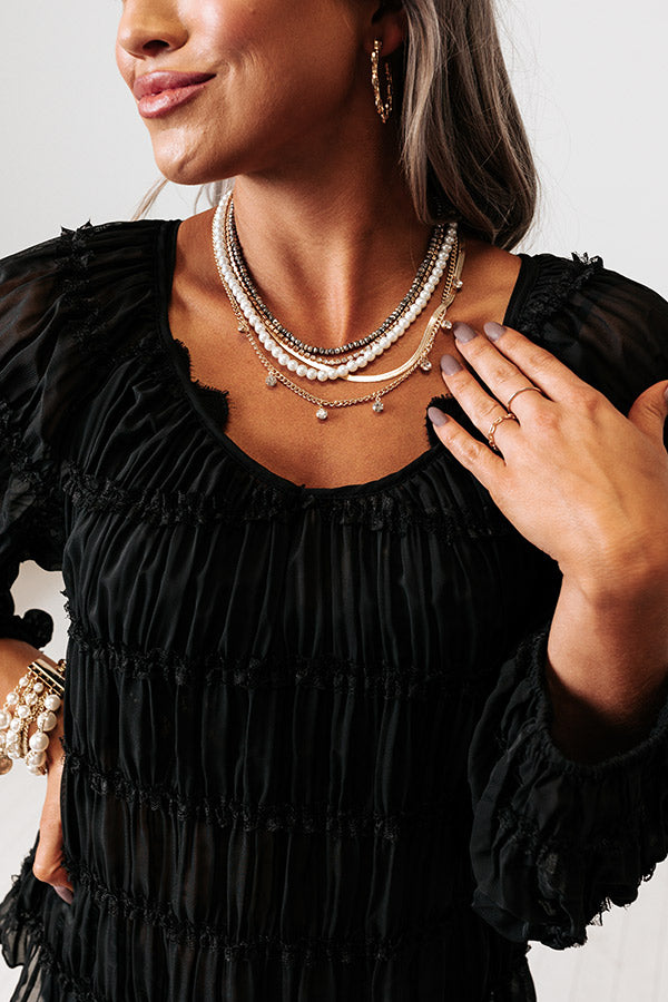 Luckiest Of All Layered Necklace