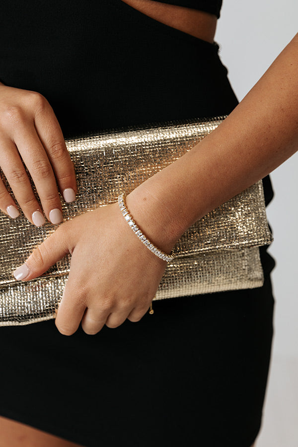 Best Version Cubic Zirconia Bracelet In Gold