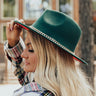 Easy Rider Felt Fedora In Deep Forest Image - 1