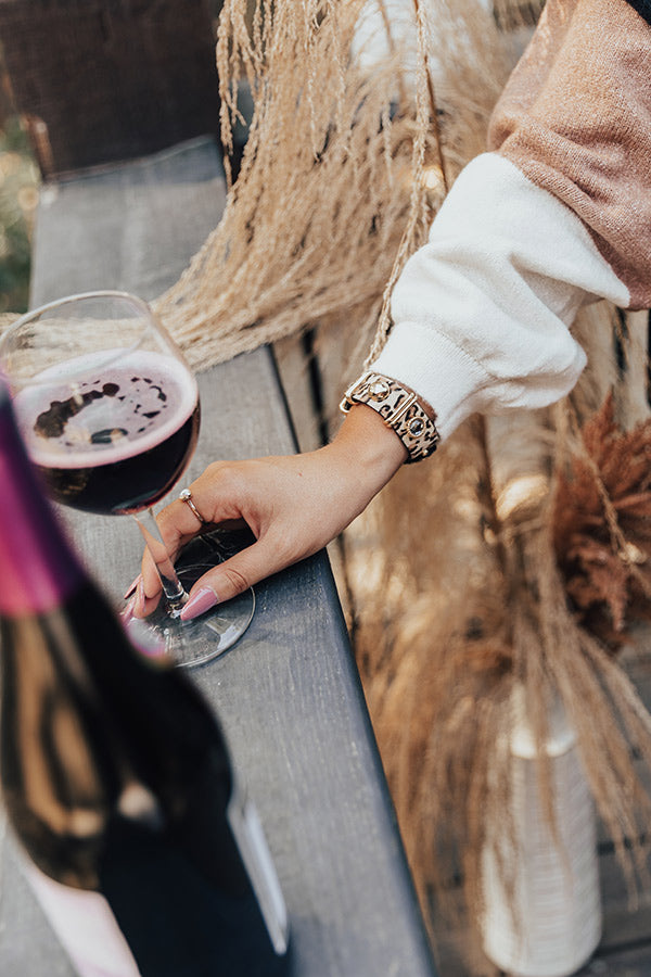 Oh Snap! Leopard Bracelet