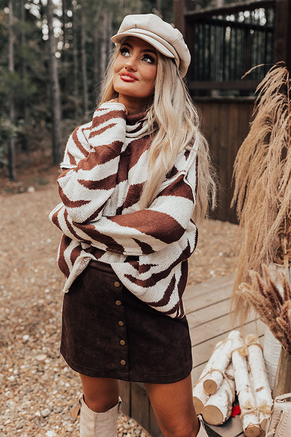 Get A Clue Knit Sweater