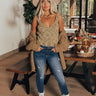 Bucket List Knit Top In Sage Image - 1