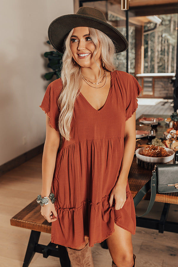 Just A Call Away Shift Dress In Rust Impressions Online Boutique Just A Call Away Shift Dress In Rust Impressions Online Boutique