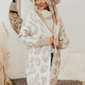 Northern Chill Leopard Cardigan In Ivory Image - 1
