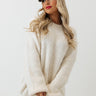 S'mores And Cozy Knit Sweater In Ivory Image - 1