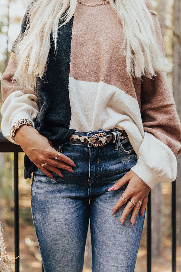 Endlessly Fabulous Leopard Belt