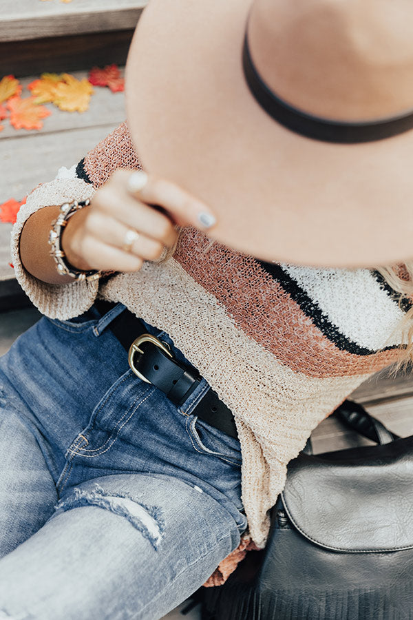 Thoughtful Touch Leather Belt