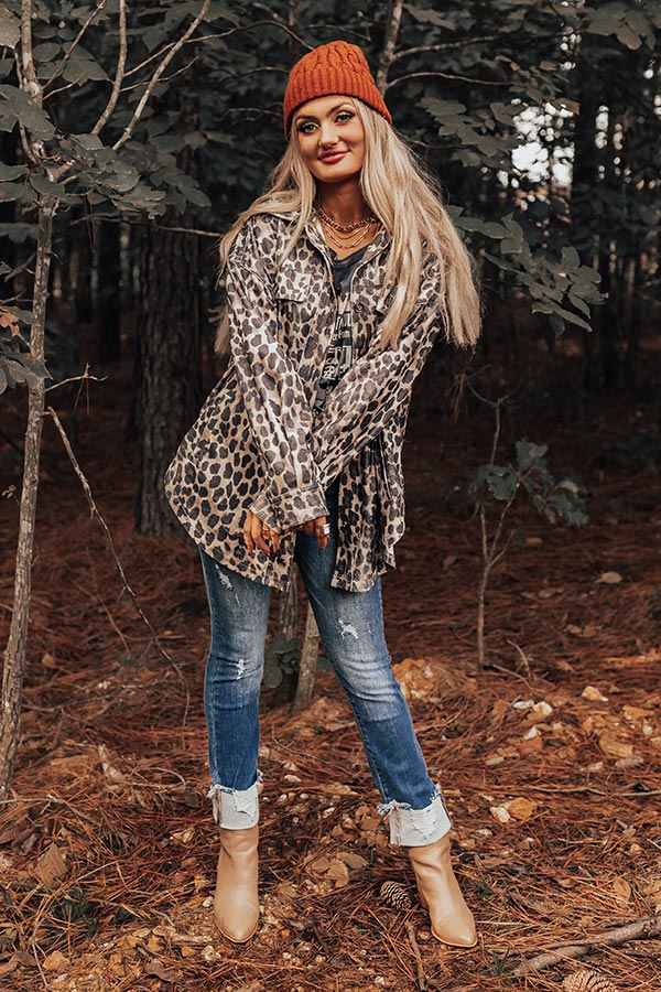 Say Less Leopard Jacket