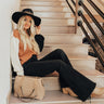 Turn On The Cozy Color Block Sweater Image - 1
