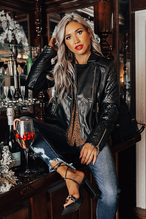 The Rylee Faux Leather Jacket