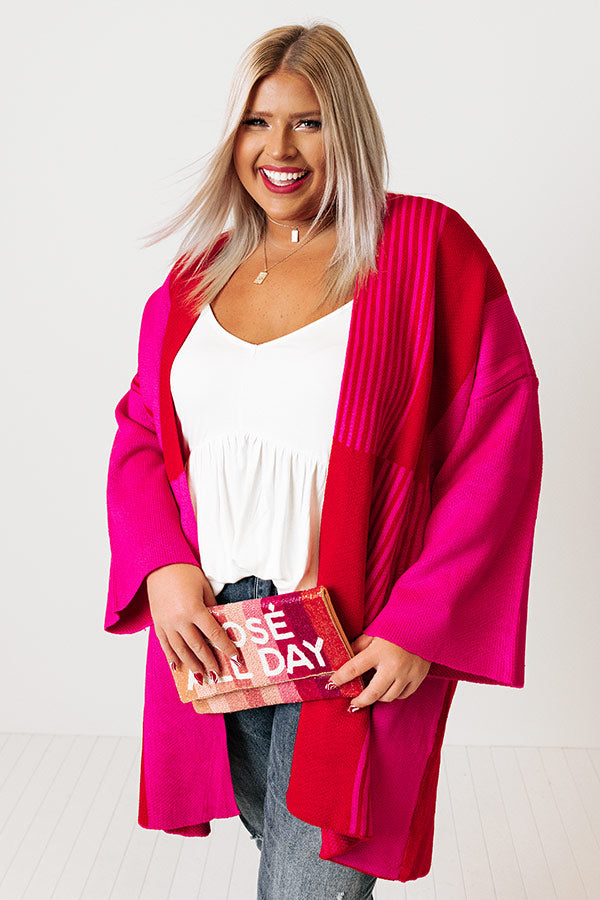 Endlessly Fabulous Knit Cardigan Curves