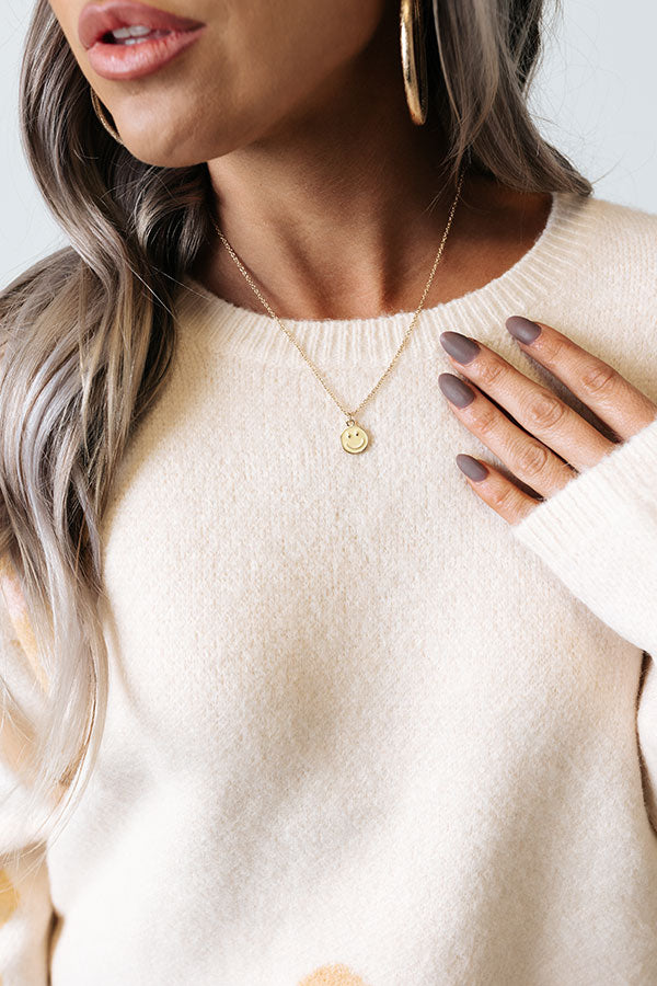 Shy Smile Necklace