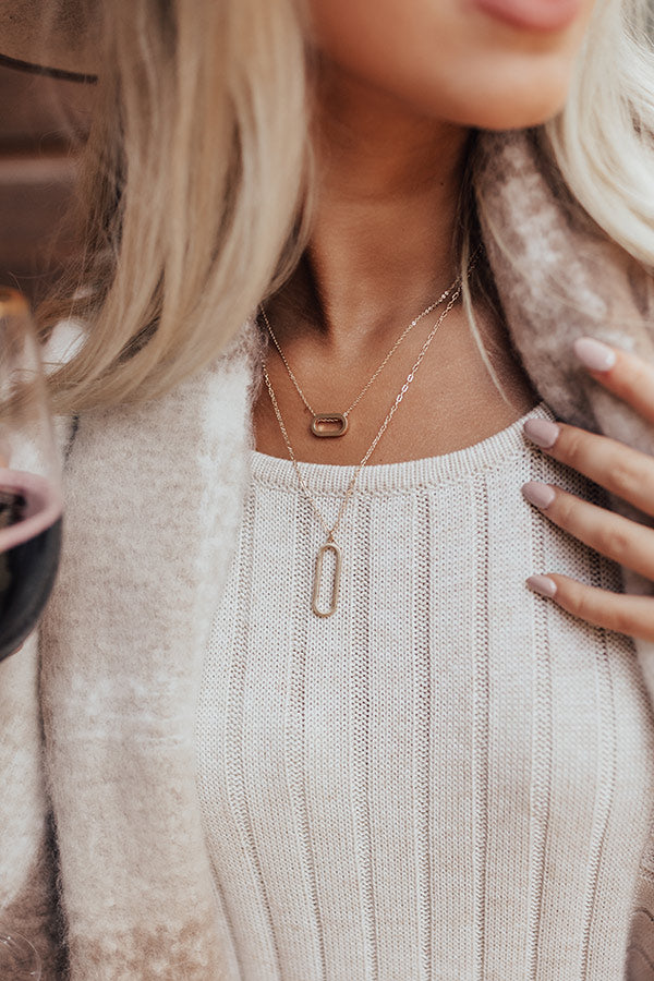 Ready To Wine Down Necklace