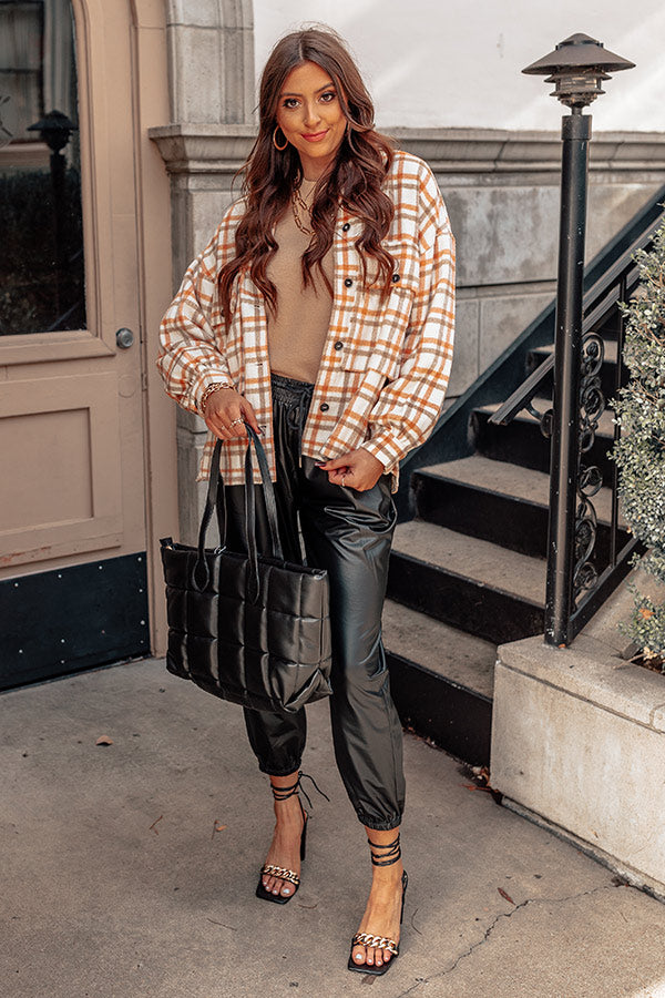 Cozy Aura Plaid Jacket